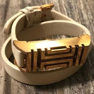 Tory Burch Fitbit Fret Double Wrap Bracelet